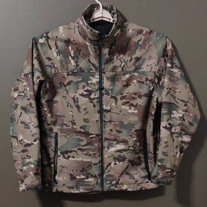 Highlander Odin Softshell Camo Waterproof AB-TEX Jacket SIZE XL